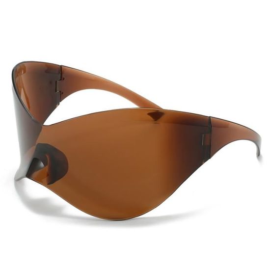 Lunettes De Soleil Rondes Surdimensionnées JUJNTNT – Monture Rétro Polycarbonate, Verres UV400, Unisexe