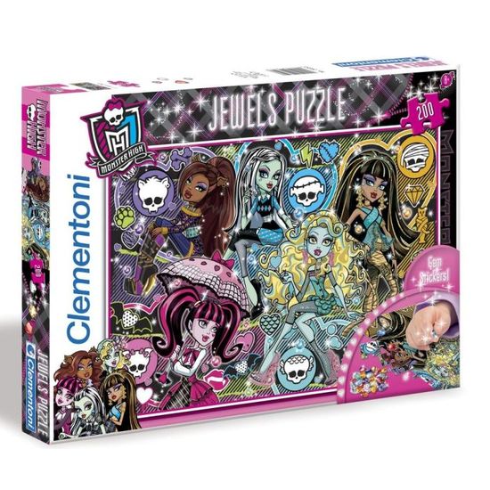 Puzzle Monster High Jewels 250 pcs - Cdiscount Jeux - Jouets