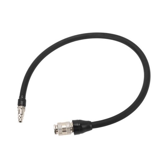 Tuyau D'Extension Pour Gonflage De Pneus - 80 Cm - Adaptateur Pompe à Air Pour Voiture, Vélo, Moto