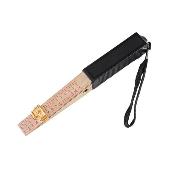 Jauge D’épaisseur Vernier – Plage 1–15 Mm – Précision 0,2/0,5 Mm – Pour Mesurer Jeu, écart, Planéité – Outil De Bricolage Et Pro