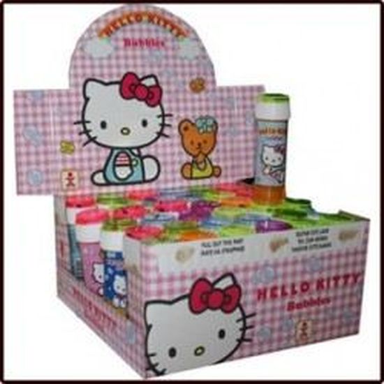 Bubble World - Lot De 12 Bulles De Savon Hello Kitty & Friends Pour