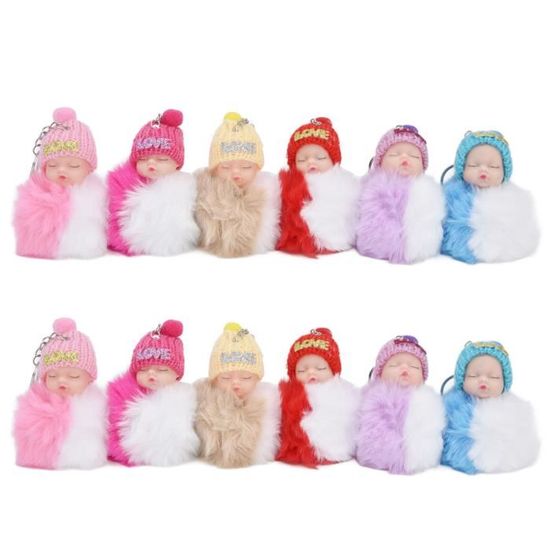 Porte-clés En Peluche Kpop - Poupée Mignonne 8 Cm - Pour Sac à Dos Et Sac D'école
