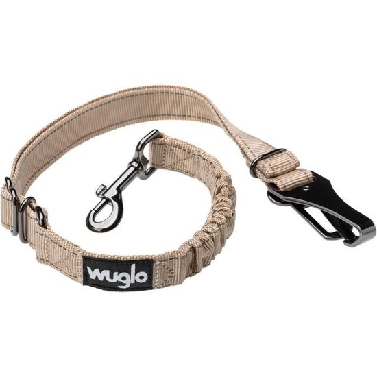 Ceinture De Sécurité Pour Chien Voiture – Longueur Réglable 56-70 Cm – Avec Amortisseur De Chocs – Compatible Harnais - 8