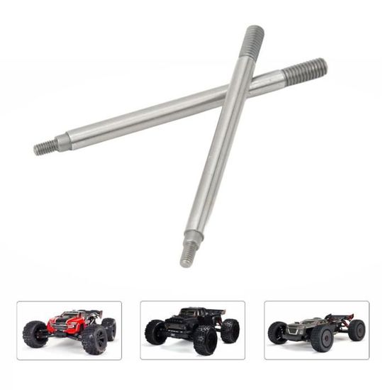 Kit De 4 Supports D'amortisseur En Alliage D'aluminium Pour RC Crawler SCX10 1/10 - Hauteur Et Angle Réglables - Améliore La Suspension