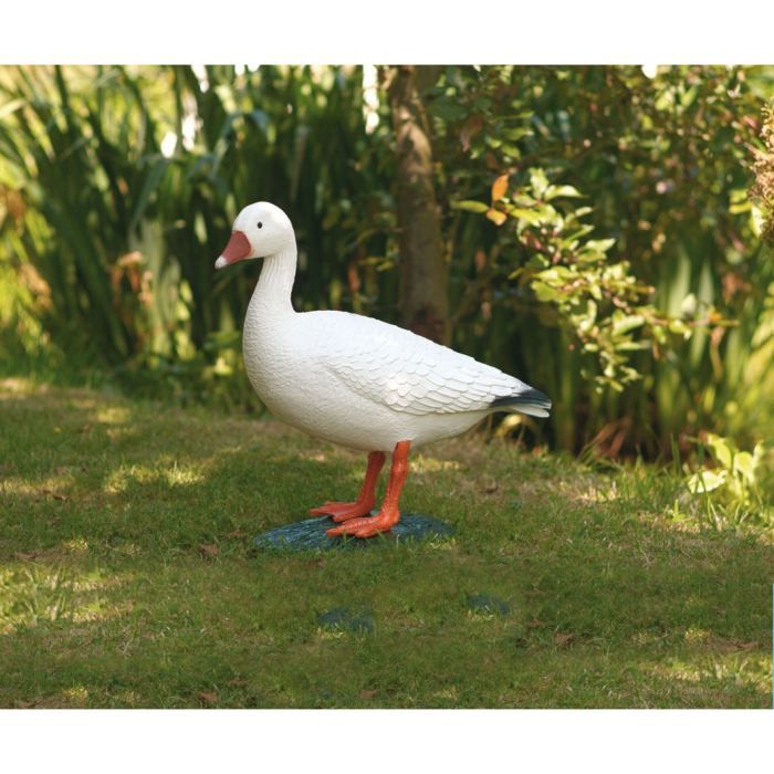 Oie blanche décorative