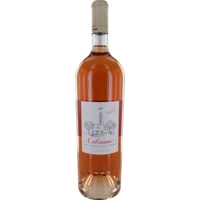 Magnum Calissanne 2015 Coteaux d'Aix en Provence - Vin rosé de Provence