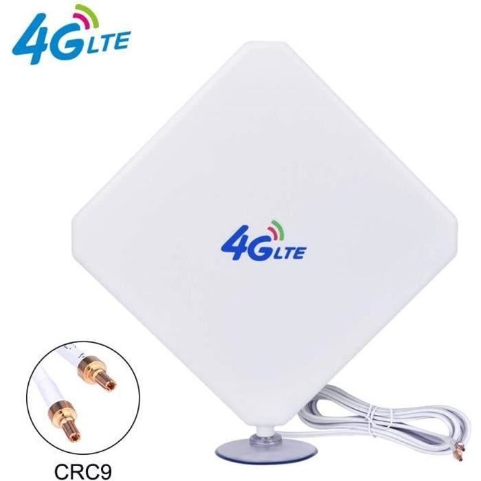 Aigital Antenne 4G LTE 35dbi CRC99 Connecteur Dual Mimo Booster 3G/4G/GSM Amplificateur de Signal Gain Elevé Réseau à Longue Portée