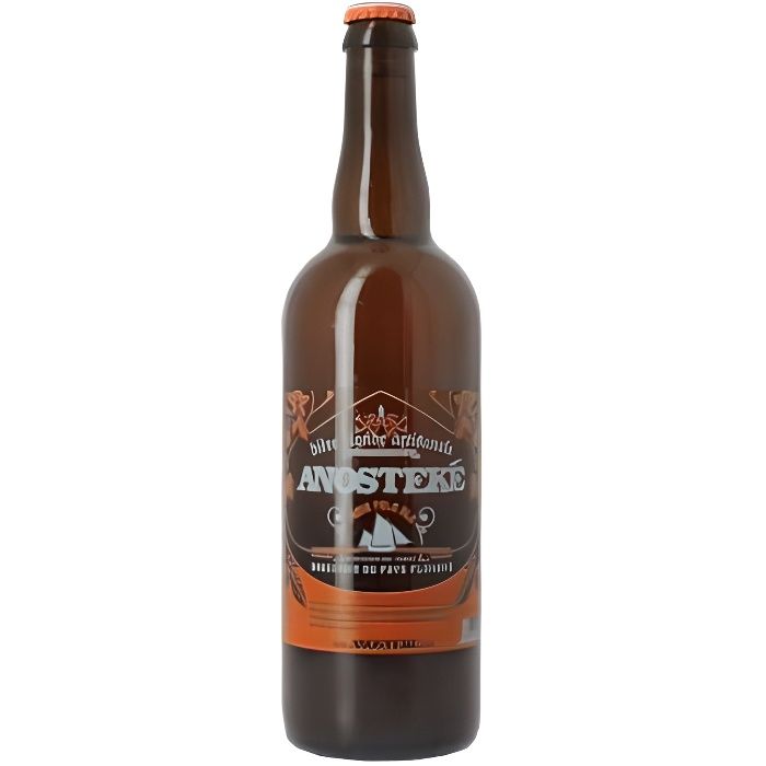ANOSTEKE IPA Bière Blonde Artisanale 75CL