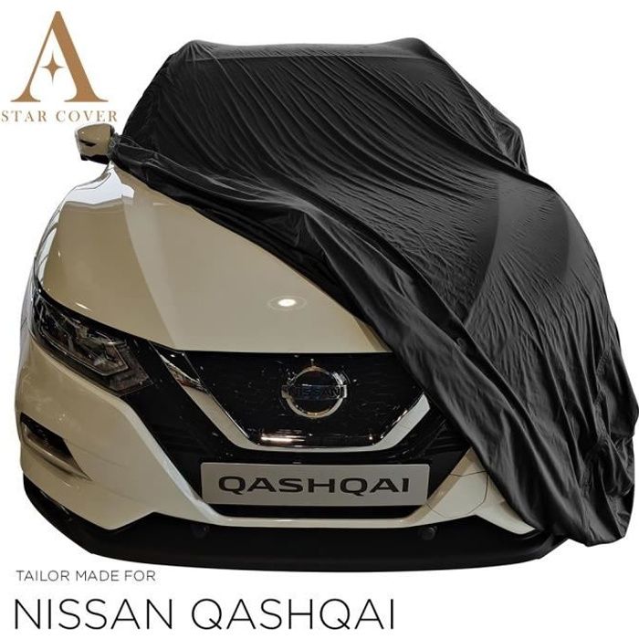 NISSAN QASHQAI BÂCHE DE PROTECTION EXTÉRIEUR NOIR ÉTANCHE COUVERTURE CARCOVER