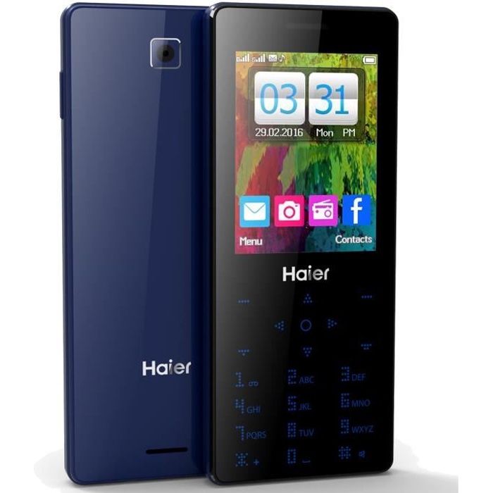 HAIER Phone T20 écran 2,4'' TFT