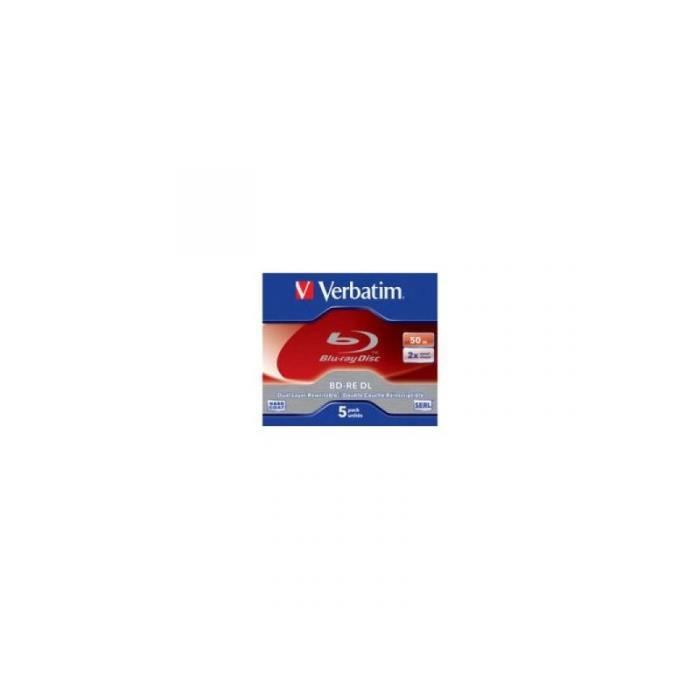 BD-RE 50GB Verbatim 2x 5er Jewel Case 43760