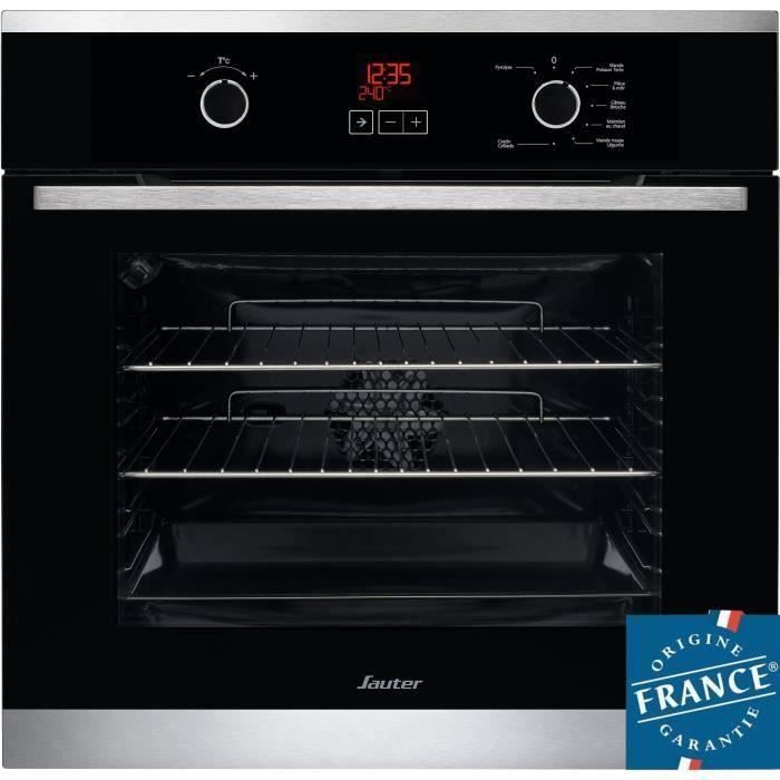 SAUTER SOP4300XT-Four électrique encastrable-Air brassé-53 L-Pyrolyse-A-Inox