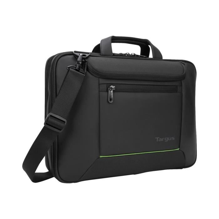 TARGUS EcoSmart Balance Briefcase Sacoche pour ordinateur portable 15.6- - Noir