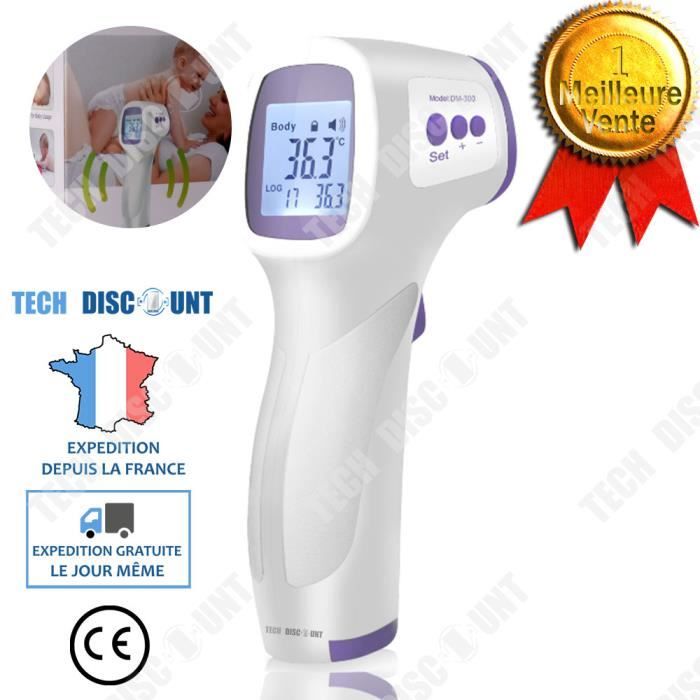 Thermomètre Frontal Bebeconfort Pour Bébé - Mesure En 3 Secondes, Sans Contact - Fiable Et Simple