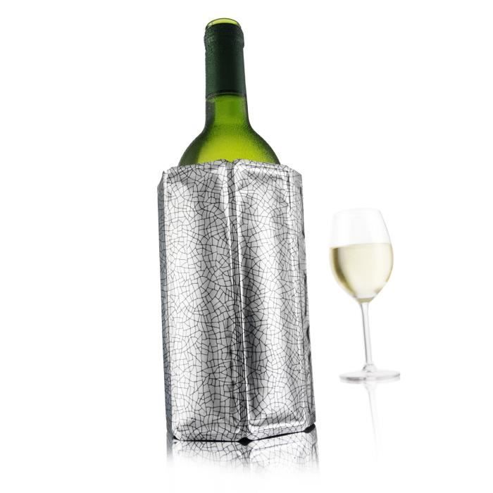 Vacu Vin 38803606 Rapid Ice Wine Cooler - Silver