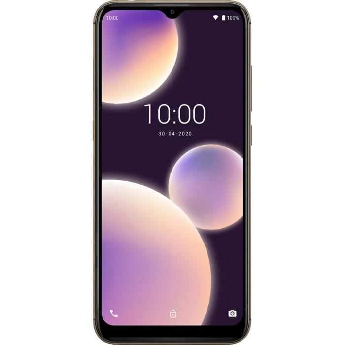 Smartphone double SIM 4G WIKO VIEW4 LITE WIKVIEW4LITEDGOST 32 Go 6.52 pouces (16.6 cm) double SIM Android™ 10 13 Mill. p