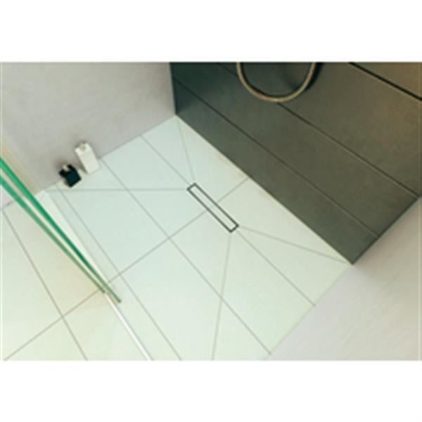 Wirquin Caniveau douche à l italienne Venisio Slim - 300 mm