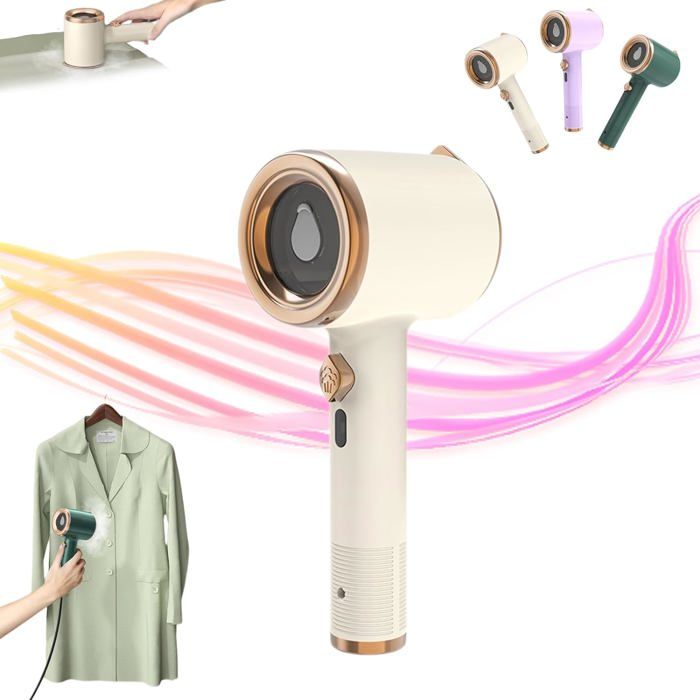 Portable Mini Ironing Machine, Fast Preheating Steam Dry Ironing ...