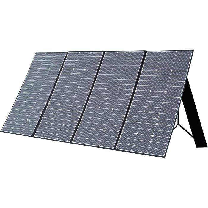 ALLPOWERS Panneau solaire pliable 400 W – portable sortie XT60/DC IP67 modules polycristallins 22%