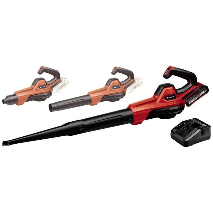 Einhell GE ULB 18 Li E Kit 1x 2 0Ah Power X Change sans fil 3433545 Souffleur avec batterie avec chargeur poignée