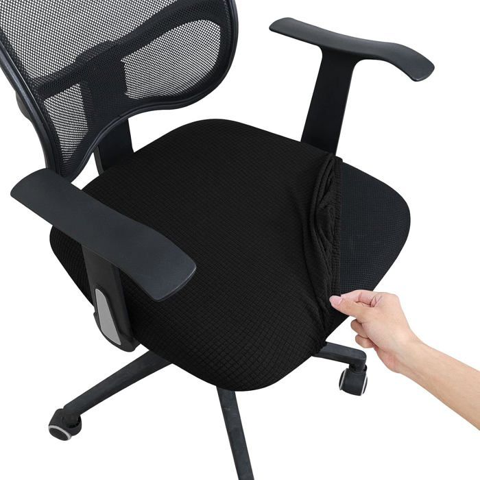 Housse de Chaise de Bureau Housses de Chaise Amovible Universel Moderne Simplism Style Rotatif Housses de Chaise pour Fauteuil
