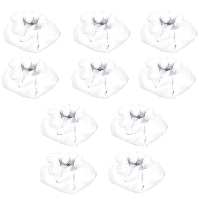 Lot De 100 Applicateurs Micro-brosses Dentaires – Tampon Pliable, Conique Blanc, Jetable
