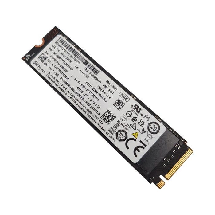 256Go SK Hynix PC711NVMe OPAL 2.0 M.2 2280 PC711M280S - HFS256GDE9X081N