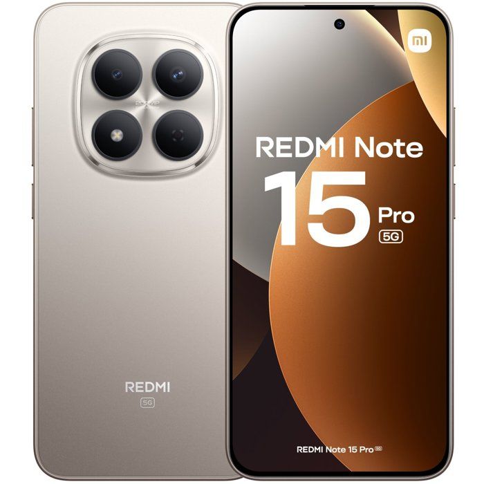 XIAOMI - Redmi Note 15 Pro 5G - 8 / 256 Go - Gris Titane