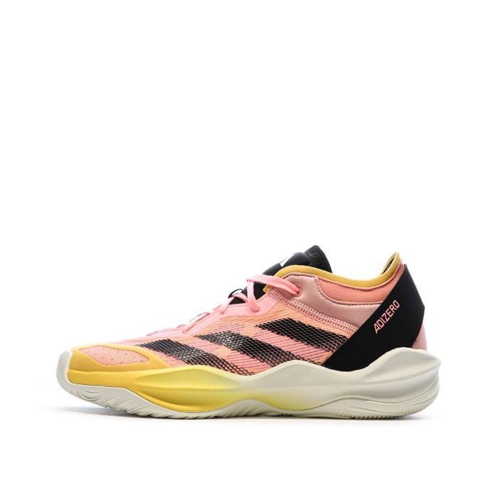 Chaussures de basketball Rose/Jaune Homme Adidas Adizero Select