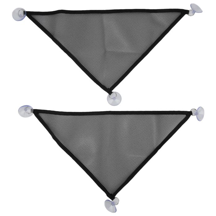 Lot de 2 hamacs pour reptiles hamac triangulaire en maille avec ventouses pour iguanes anolis gec ACCESSOIRES FABRICATION MAISON
