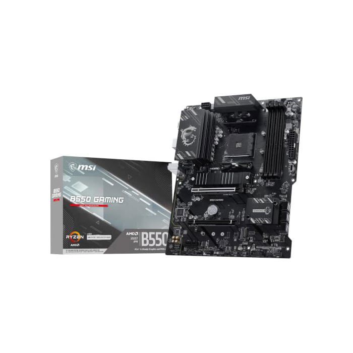 Carte mère MSI B550 GAMING WIFI AMD B550 AM4 DDR4 ATX PCIe 4.0 RGB - vue 2