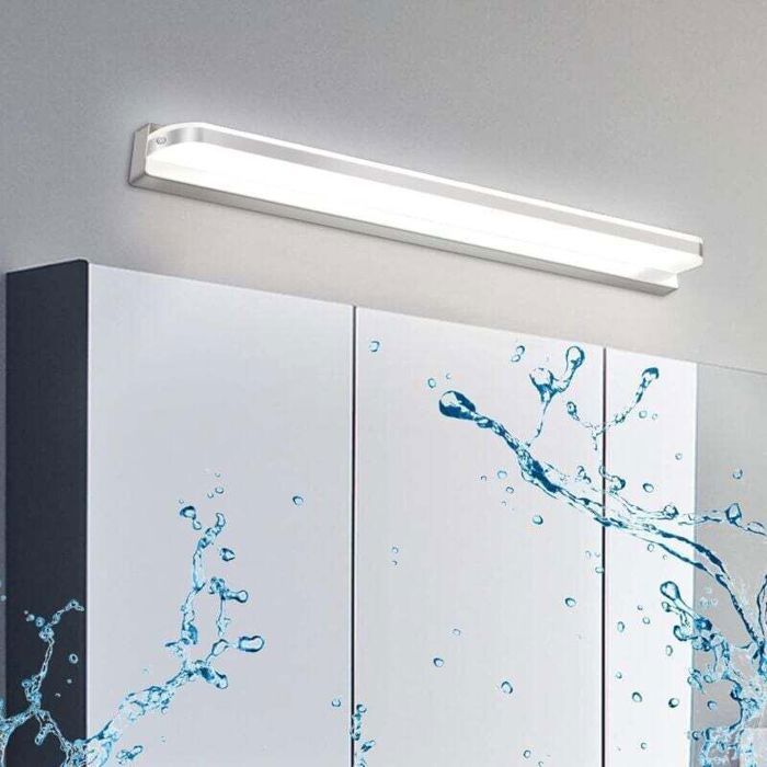 Applique miroir LED 7W 6000K IP44 – 600LM design acrylique moderne pour salle de bain