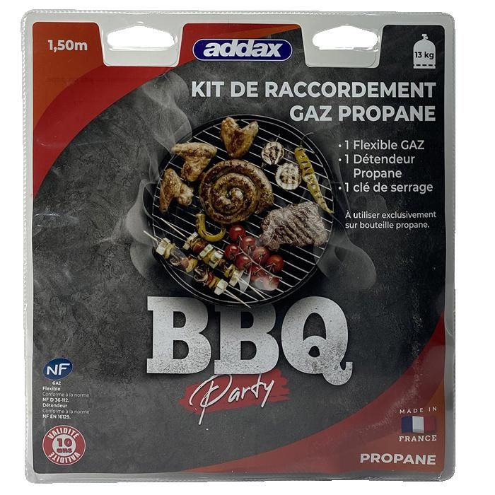 Kit raccordement pour barbecue et plancha Propane