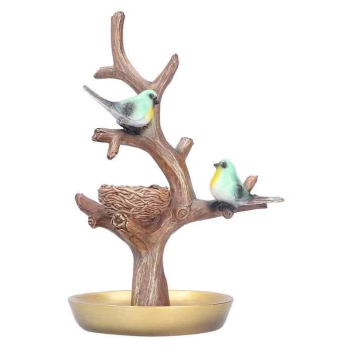 Figurine Arbre De Noël En Résine 5 Pièces Décor Table Bureau