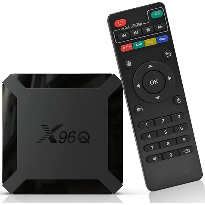 Mini Lecteur Multimédia de Diffusion en Continu Android 10.0Boîte TV 4K avec QuadCore chipset