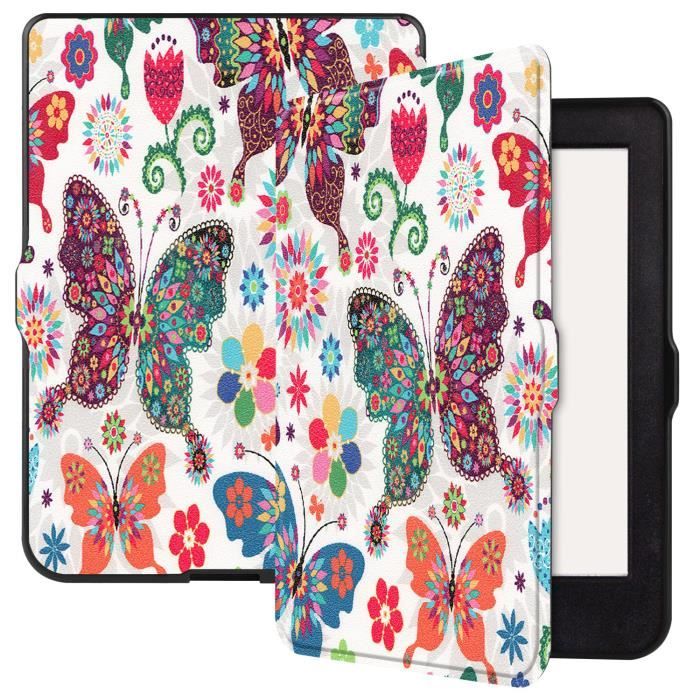 Housse Kobo Nia Protection - Veille/Réveil Auto - Bleu Roi - Coque Légère