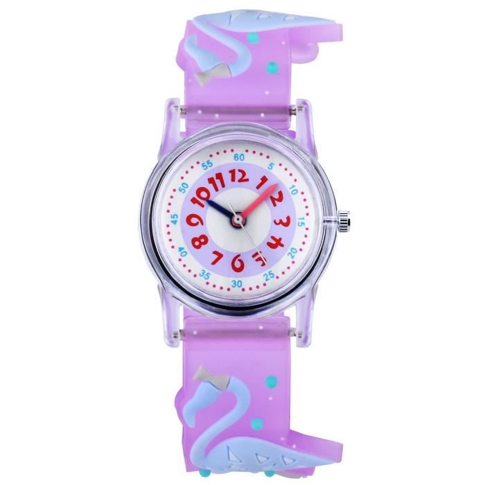 Zeiger Montre Enfant Fille Pédagogique Pour Apprendre Lu2019Heure