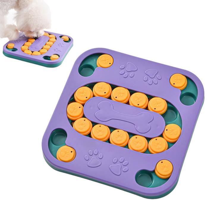Jouet Educatif - Chien - Taille Moyen - Utilisation Intérieure - Facilite la Digestion