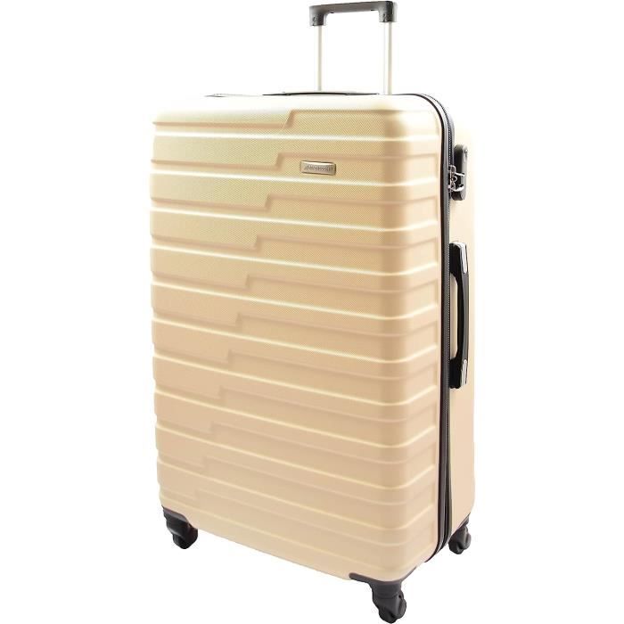 Grande Valise Valise Rigide En Polycarbonate Avec Serrure TSA Et