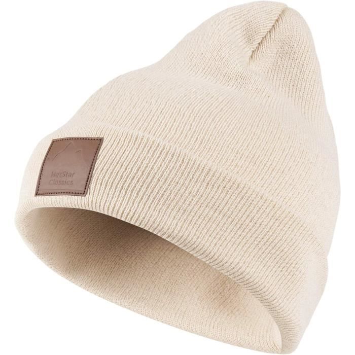 Market & Layne Bonnet pour femme – Bonnets d'hiver chauds en tricot épais pour femmes chapeaux d'hiver pour femmes, Noir Market & Layne Bonnet pour femme – Bonnets d'hiver chauds en tricot épais pour femmes chapeaux d'hiver pour femmes, Noir