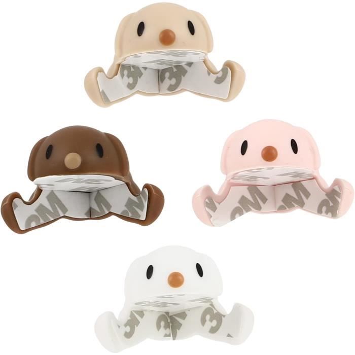 Boutons Meuble Enfant Anti-choc - Formes étoile, Lune, Nuage | Pack 9 Pièces | Sécurité Bébé Caoutchouc Souple