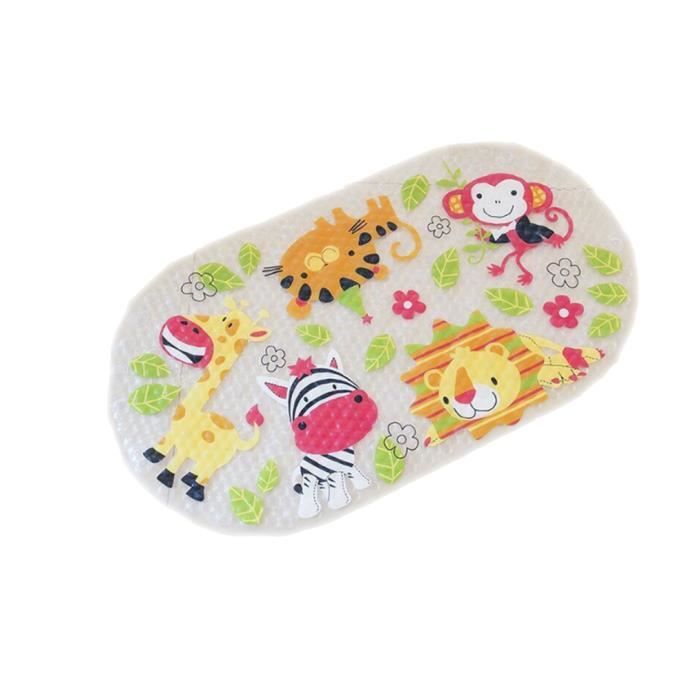 1pc Tapis Bain Bébé Cartoon Small Tapis Douche Antidérapant - Temu