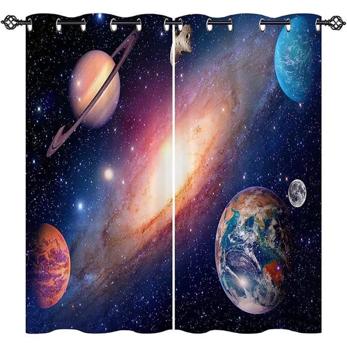 Écharpe Loop Galaxy StyleBREAKER - 90x85cm - Viscose/Coton - Motif Voie Lactée