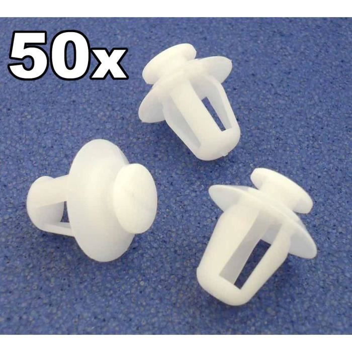 50x Citroen Enjoliveur Plastique clips pour Extérieur Garniture Porte