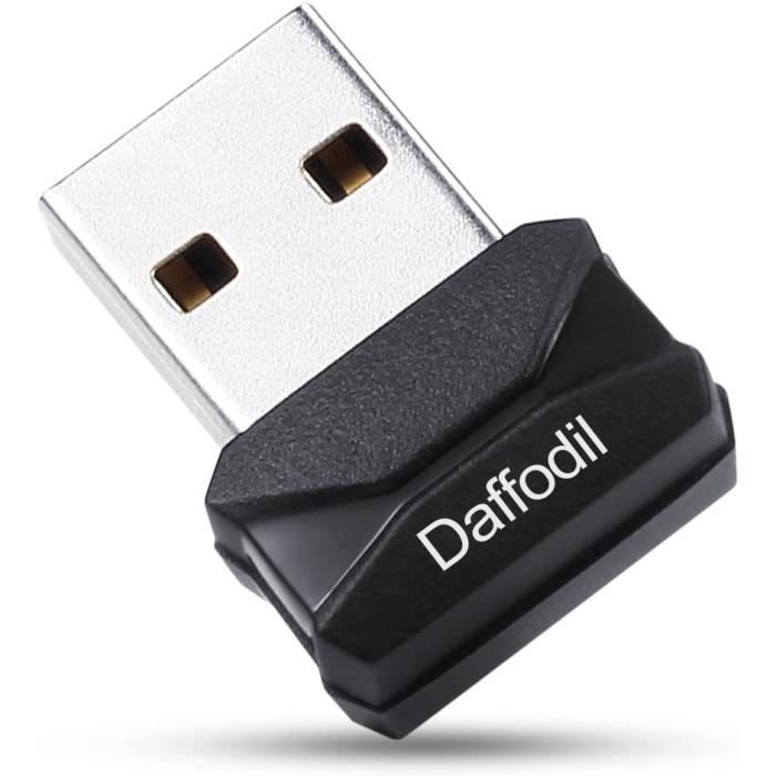 Clé WiFi USB Puissante 150 Mbps Adaptateur WiFi USB Nano pour PC - Daffodil  LAN03 Dongle Longue portée Compatible avec Windows 11, 1
