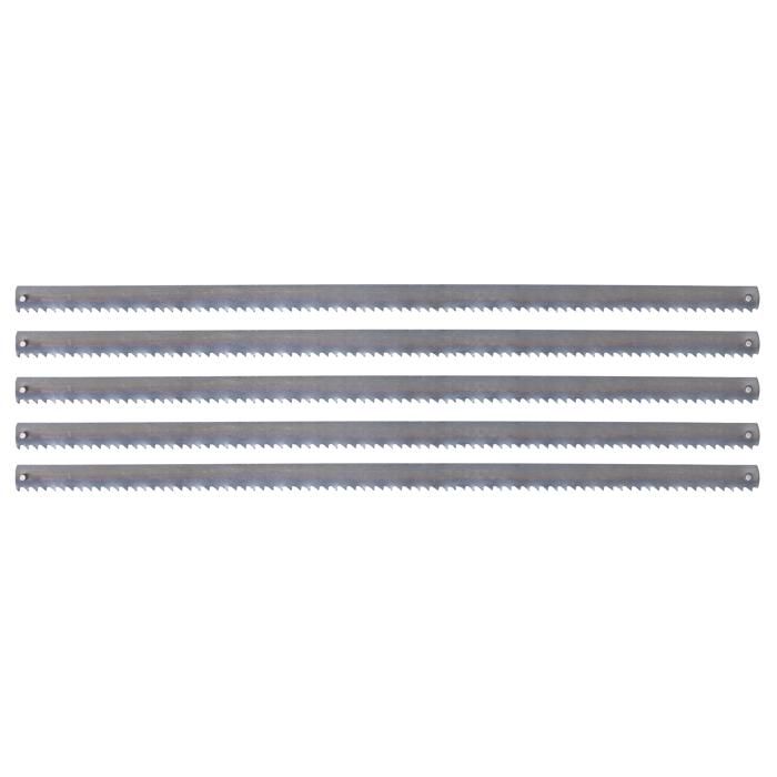 Jeu de 5 fils à chantourner de rechange longeur 127 mm - vue 2