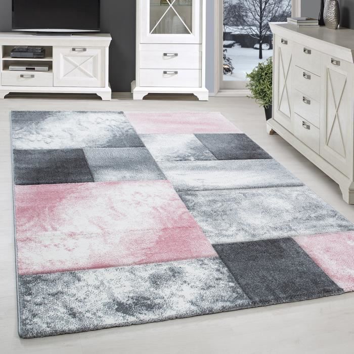 Rose, 60 x 110 CM de Couleur et Taille diff/érentes. NAZAR Tapis de Salon Moderne /à Design scandinave
