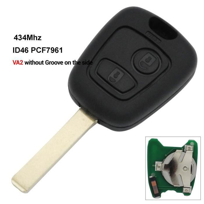 Télécommande Coque De Clé 2 Boutons Pour Citroën Saxo - Neuf - Marque ACS