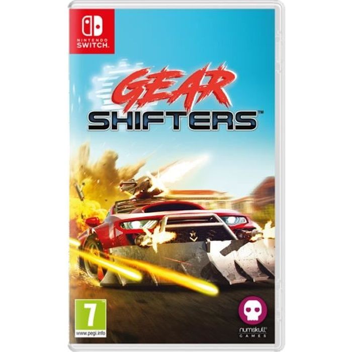 Gearshifters Nintendo SWITCH - Jeu darcade - Shootem up rogue-lite daction/arcade