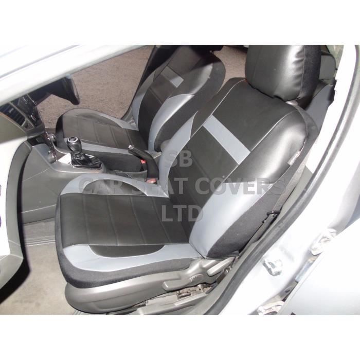 Adapte A Chrysler 300c Voiture Housses De Siege Similicuir Prestige Gris Noir Achat Vente Housse De Siege Adapte A Chrysler 300c Cdiscount